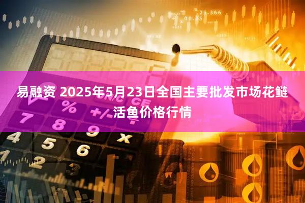 易融资 2025年5月23日全国主要批发市场花鲢活鱼价格行情